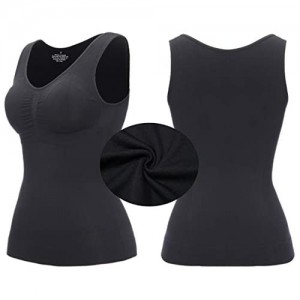 SANHAN Garment Slimming Cami Shaper Women?s Shapewear Tank Top Tummy Control Camisole for Women Shapewear Tank Tops