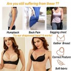 WOWENY Brustbandage zur Korrektur der Körperhaltung Formbekleidung Stützung des Rückenschmerzens für Frauen