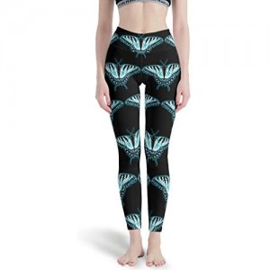 Generic branded Butterfly Damen Digital Leggings Soft Yoga Pants Stretch Capris Strumpfhosen zum Spielen