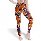Generic branded Halloween Kürbis Orange Damen 3D Digitaldruck Leggings Verschiedene Designs Yoga Hosen Hohe Taille Capris Strumpfhosen für Sport