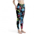 Splash InkWomen\'s Soft Leggings Super Solid Yoga Pants Art Capris Strumpfhosen für Workout
