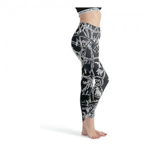 Stormruier Frost-Winter Damen Ultra Soft Leggings Hohe Taille Yoga Hose Capris Strumpfhose für Fitnessstudio