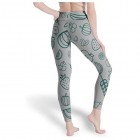 superyu Banana Damen Cosplay-Leggings coole Yoga-Hose Capri-Strumpfhose zum Spielen