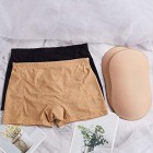 SimidunEUR Damen Unterhose Padded Höschen Push Up Panty Miederslip Nahtlose Unterwäsche mit Mittlere