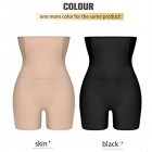 Xnhgfa Shapewear Damen Miederhose mit Bein - Miederpants mit Bauch-Weg Effekt Figurformend Push-up Wäsche Black+beige 3XL