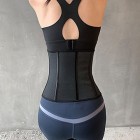 Frauen Taille Trainer Korsett Abnehmen Gürtel Body Shaper Cincher Neopren Sauna Sweat Shapewear Bauchfitness Abnehmen 402 (Color : Black Size : Medium)