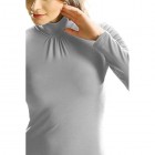 e.FEMME® Einzel- oder 2er Pack Damen Hemdchen mit Rollkragen