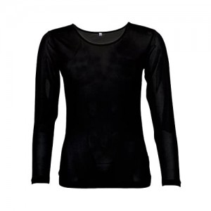 Foster-Natur Damen Shirt/Unterhemd Langarm Seide & Baumwolle (KBA)