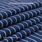Separatec Herren Unterwäsche Stilvolle Streifen Muster Klassische Passform Baumwolle Slips 3er Pack