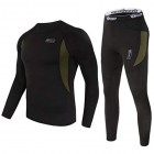 KIHUGL Thermo-Unterwäsche Long Johns Sport-Trainingsanzug für Herren im Freien Atmungsaktive Elastizität Schnelltrocknende Thermo-Oberteile