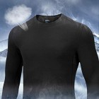 QETUOA Thermische Unterwäsche Für Herren Im Freien Schweißableitende Und Schnell Trocknende Fahrradkleidung Unterwäsche Für Skifahren Laufen Und Wandern