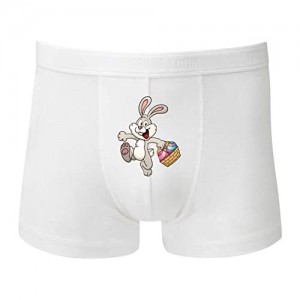 Boxershort - Kaninchen Cartoon Eierkocher Bunt - Unterhose für Herren und Männer