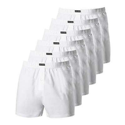 Ceceba Herren Boxershorts 2675 6er Pack Farbe:Weiß;Wäschegröße:M;Artikel:weiß 2675-1000