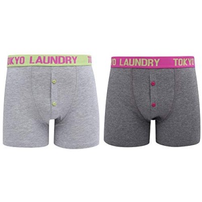 Tokyo Laundry Cambridge Herren Boxershorts 2 Stück