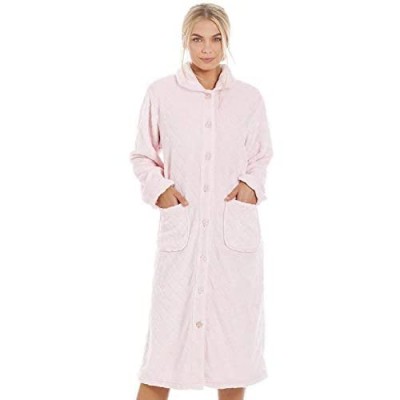 CAMILLE Womens Various Button Housecoats