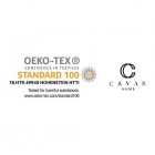 CAVAR Home Bademantel Unisex aus 100% Baumwolle Damen und Herren Saunamantel Morgenmantel Oeko-TEX 100 Zertifikat Premiumqualität