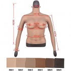 RAXST Fake Brüste Crossdresser Brustformen Arme Silikon Bodysuit Drag-Queen Roanyer Shemale