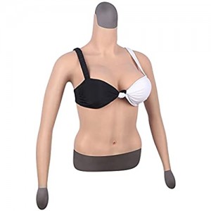 RAXST Fake Brüste Crossdresser Brustformen Arme Silikon Bodysuit Drag-Queen Roanyer Shemale