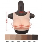 RAXST Prothesenverstärker Boob Crossdresser Brustformen Weichsilikon-Mastektomie - YLLK C