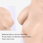 Silikonbrüste Silikon Brustformen Brustprothese künstliche brüste Bodysuit für Crossdresser Transgender Drag Queen Kostüme (Farbe : European Yellow Size : I Cup)