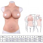 ZRB Silikon Gefälschte Brust Künstliche Brustformen Brüste Prothese Für Mastektomie DWT Transgender Cosplay