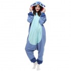 ANIMAL PJS Tier-Einteiler für Damen und Herren Pyjama Cosplay Nachtwäsche mit Stichmuster Cartoon-Outfit