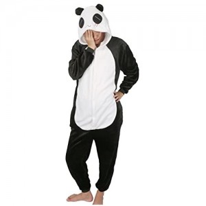 Unisex Pyjamas TierKostüm Schlafanzug Jumpsuit Erwachsene Cosplay Halloween Karneval Faschingskostüm Damen
