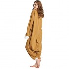 ZHHAOXINPA Pyjama Faultier Kostüm-Anzug Onesie/Jumpsuit Einteiler Body für Erwachsene Damen Herren als Pyjama oder Schlafanzug Unisex