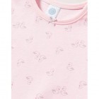 Sanetta Mädchen Sleepshirt Sorbet Rosa Nachthemd verspielten Schwanen-Allover