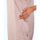 Sesto Senso Nachthemd Damen Kurzarm Baumwolle Schlafshirt Nachtkleid