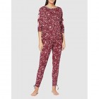 Joe Browns Damen Floral Leopard Loungewear Batwing Top Pyjamaoberteil