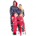 Tipsy Elves Fair Isle Blauer Weihnachts-Overall