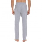 Hawiton Schlafanzughose Herren Lang Pyjamahose Freizeithose aus Baumwolle Nachtwäsche Hose mit Elastischer Taille und Tasche