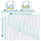 Curve Muse Women\'s Plus Size Minimizer Unlined Underwire Full Coverage Bra-3PK-GREEN Pink LT BLUE-36DDDD