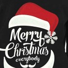 ZIYOU Damen Christmas T Shirt Tops/Schulterfrei Pullover/Weihnachten Brief Printed Langarm Sweatshirt/Frauen Bluse Oberteile Merry Christmas