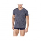 Skiny Herren T-Shirts Loungewear Collection V-Shirt Kurzarm