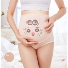 Jolie Frauen Schwangerschaft Umstands Übergröße Höschen Unterwäsche Niedlich Karikatur Unterhose Einstellbare Waistbelt 3packs