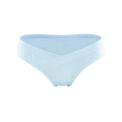 Zhuhaixmy Women\'s Damen Unterhose Under Bump Low Waist Pregnant Underwear Maternity Bikini Briefs